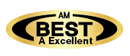 AM Best badge with an "A Excellent" rating
