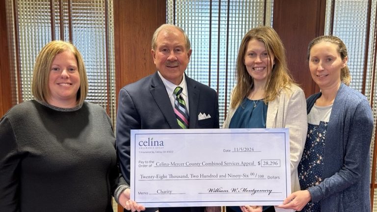 Celina Insurance Group Donates to the Combined Services Appeal – Celina ...